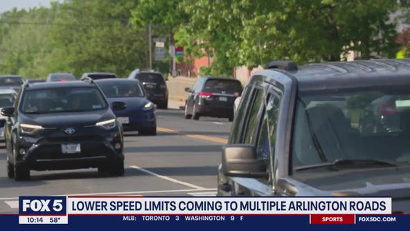 Lower speed limits coming to multiple Arlington roads