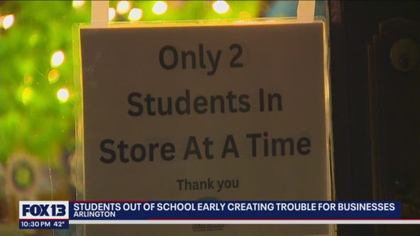 Small business owners frustrated with Arlington students causing trouble