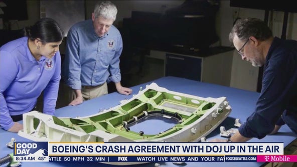 Boeing's crash agreement with DOJ up in the air