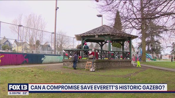Can a compromise save Everett's historic gazebo?