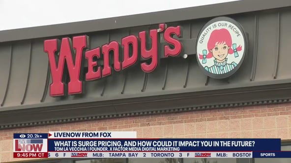 Wendy's to roll out surge-pricing as soon as 2025