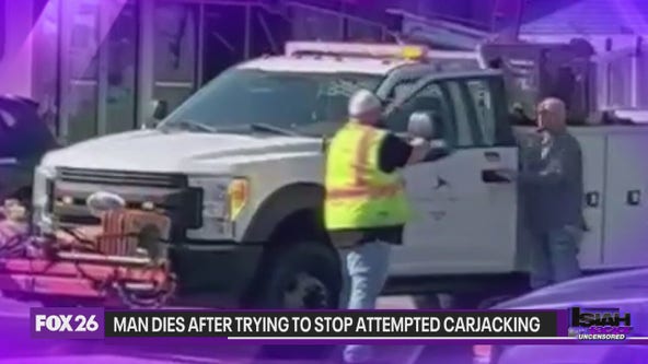 VIDEO: Man dies after trying to stop attempted carjacking