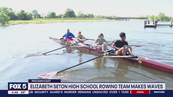 Elizabeth Seton HS rowing team makes waves