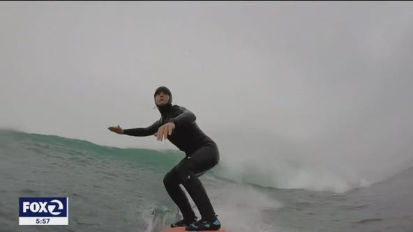Big wave surfer faces her fears, combats gender inequality