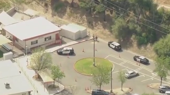 Mint Canyon Elementary School on lockdown