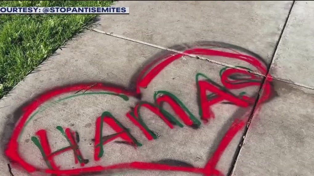Pro-Hamas vandalism at Lake Merritt investigated as hate crime