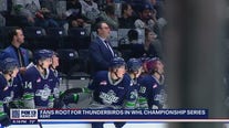 Fans root for Thunderbirds in WHL Championship series