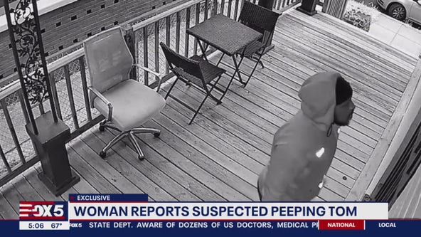 Woman reports suspected Peeping Tom in Columbia Heights