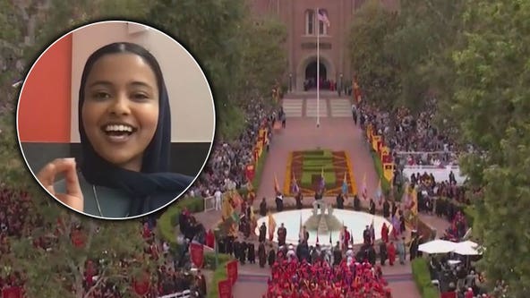 USC cancels valedictorian's speech over safety concerns