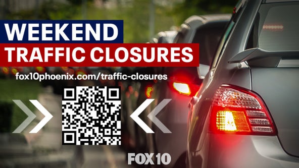 Phoenix weekend freeway closures (Feb. 23-26)