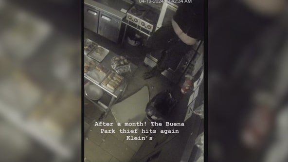 Chicago burglary suspect falls through bakery ceiling