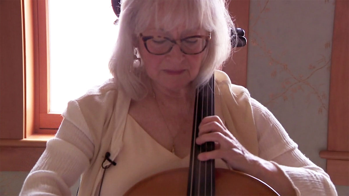 Cellist shares family's survival of Holocaust