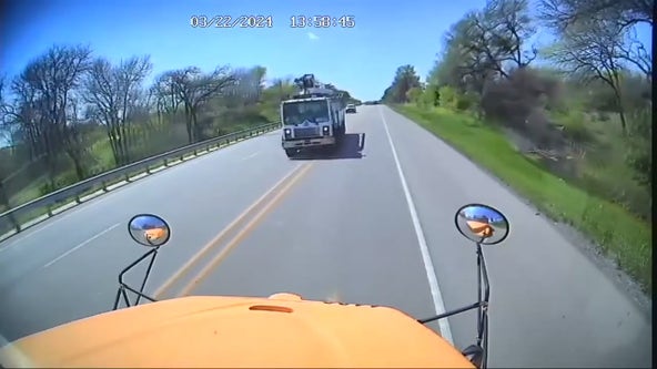 Across America: Video of deadly school bus crash in Texas