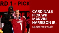Arizona Cardinals select WR Marvin Harrison Jr at No. 4, adding elite playmaker for Kyler Murray
