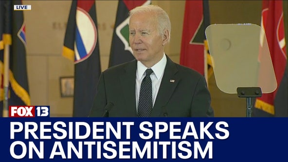 President Biden speaks on antisemitism, war in Gaza, college protests