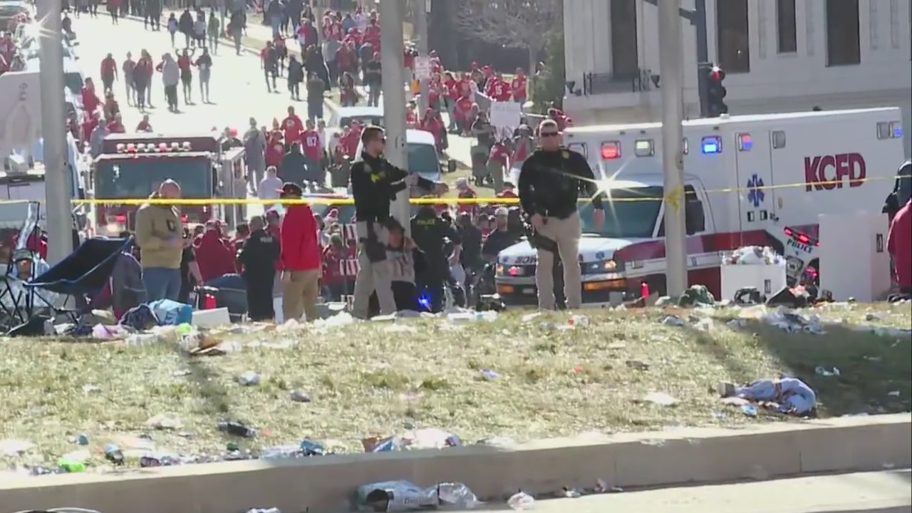 Kansas City Chiefs parade shooting: 1 dead, up to 15 wounded