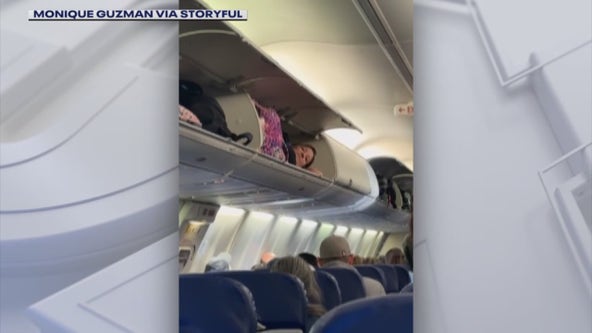 Across America: Woman found in overhead bin on Southwest flight