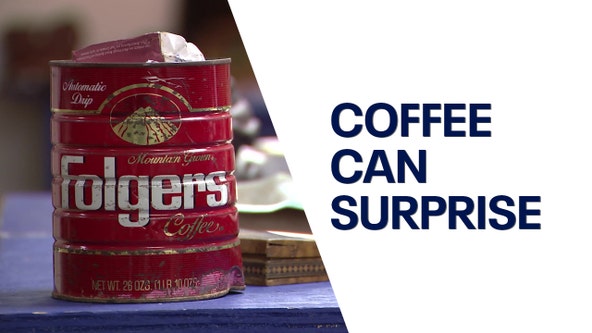Auction house makes surprising find in coffee can