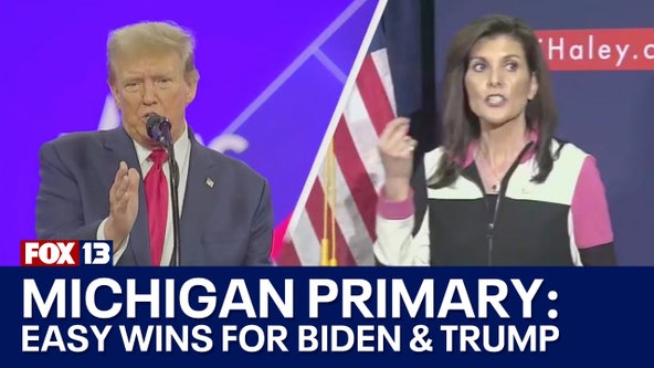 Biden, Trump glide to easy wins in Michigan Primary