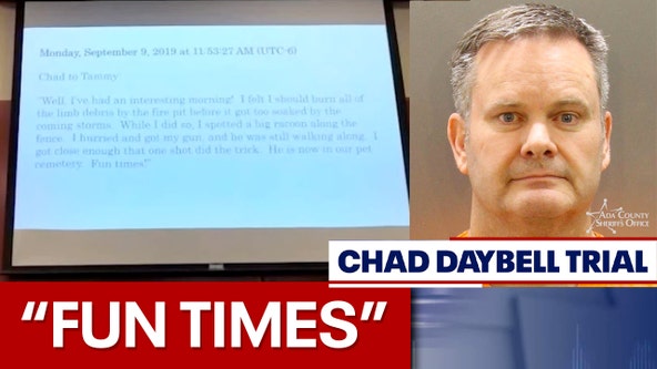Chad Daybell sends texts after alleged burial of Tylee Ryan