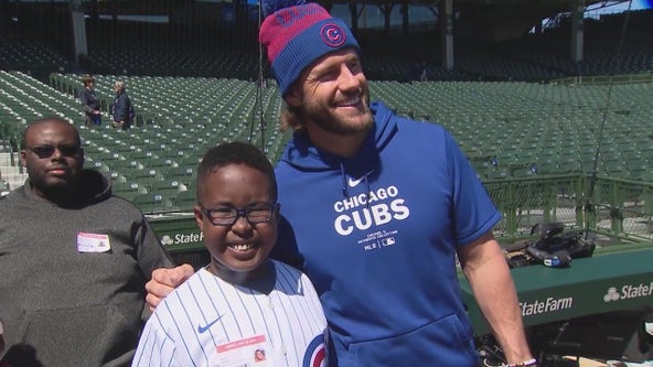 Suburban boy with autism gets VIP treatment at Wrigley Field