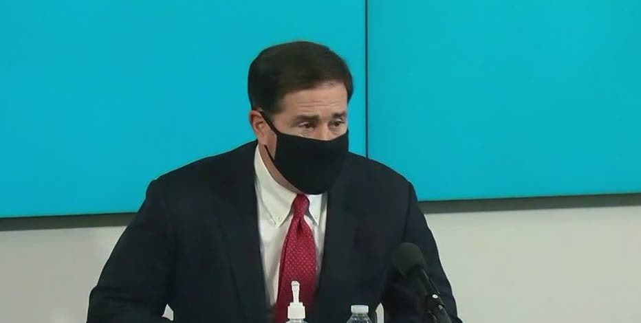 Arizona Gov. Ducey to allow local governments to draft their own face mask policies as COVID-19 cases spike