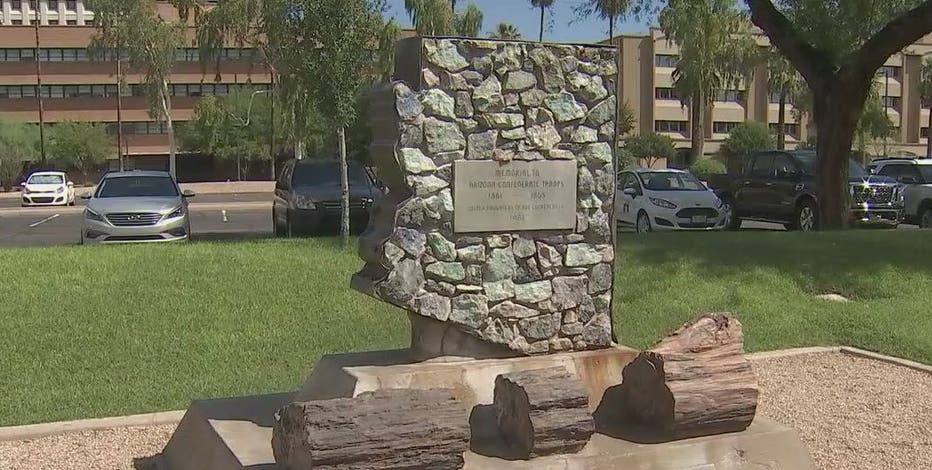 Arizona secretary of state calls for removal of Confederate monument at State Capitol