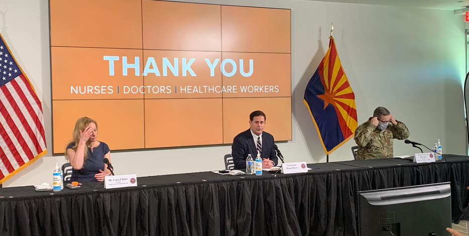 Gov. Ducey orders closure of bars, gyms, movie theaters, water parks, and tubing; delays first day of school