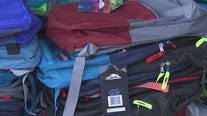 Glendale church gives away hundreds of backpacks for kids going back to school