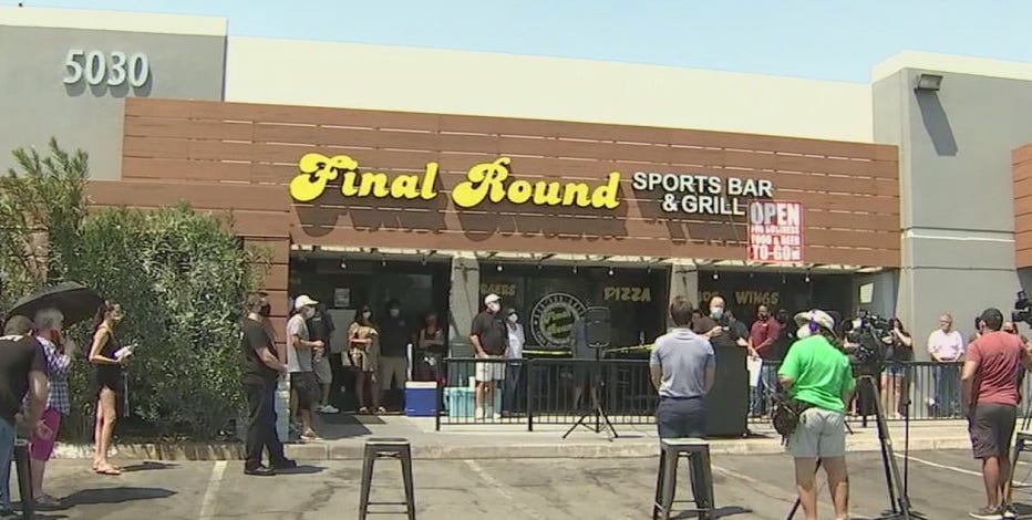Gov. Ducey cites following 'guidance of public health' for not reopening some bars