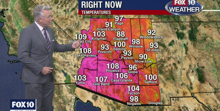 NWS: Temperature record broken again in Phoenix as heatwave baking Southwest expected to continue