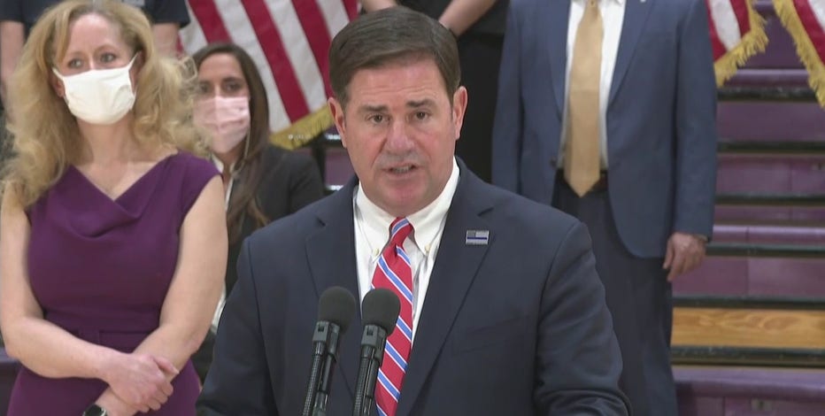 Arizona Gov. Ducey discusses suicide prevention, provides updates on COVID-19