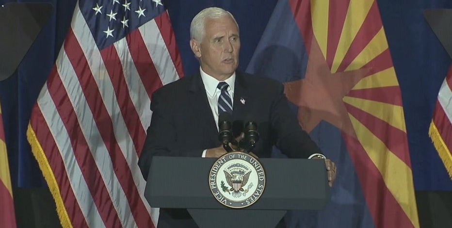 Vice President Pence heads to Arizona on campaign swing