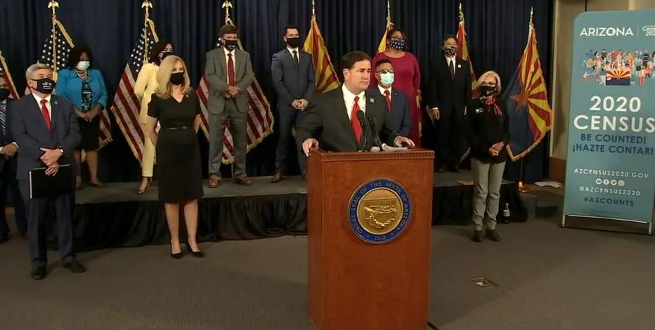 Ducey, US Census head push for complete Arizona count
