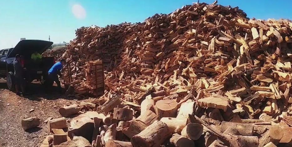 Arizona firewood business sees more customers as weather cools