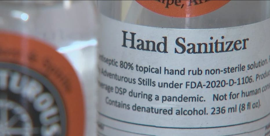 Adventurous Stills pivots from making whiskey to hand sanitizer, donates product to YMCA