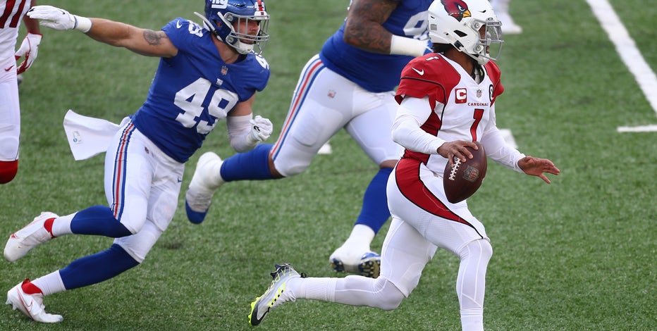 Murray throws TD, Cardinals end 3-game skid, beat red-hot Giants