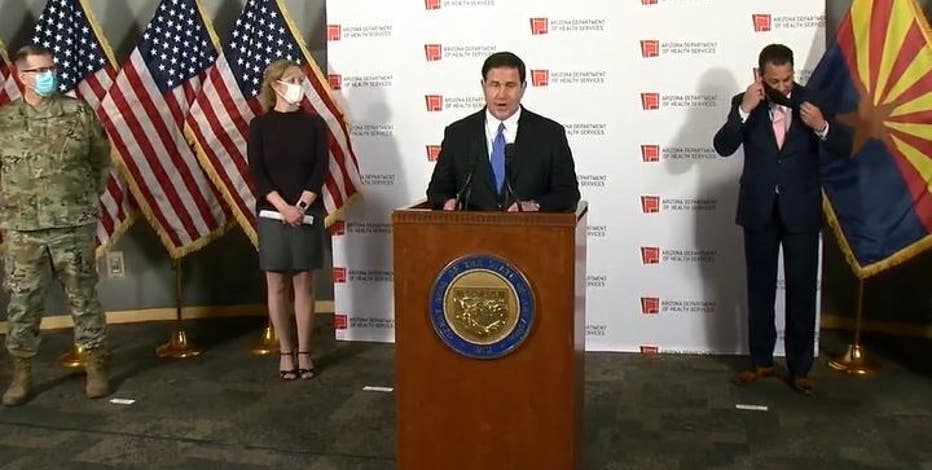 What you need to know: Gov. Ducey announces free COVID-19 vaccines for Arizonans, more funding for hospitals