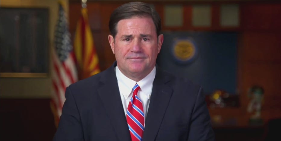 Ducey delivers 'State of the State' speech virtually