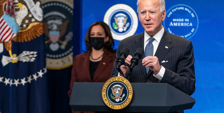 President Biden, Vice President Harris to take virtual tour of vaccination site at State Farm Stadium