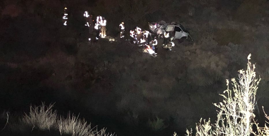 Person rescued from a ravine off I-17, fire crews say