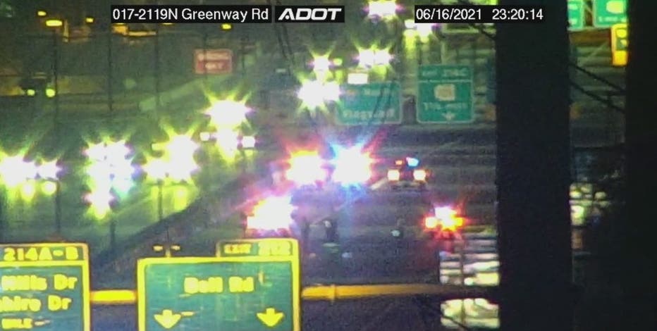 Shooting leads to crash on I-17 in Phoenix