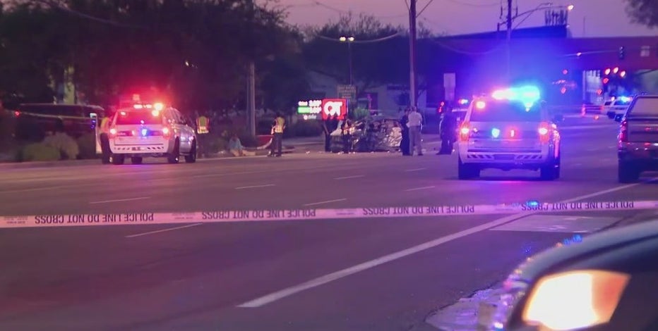 Woman dead, three others hospitalized in North Phoenix crash