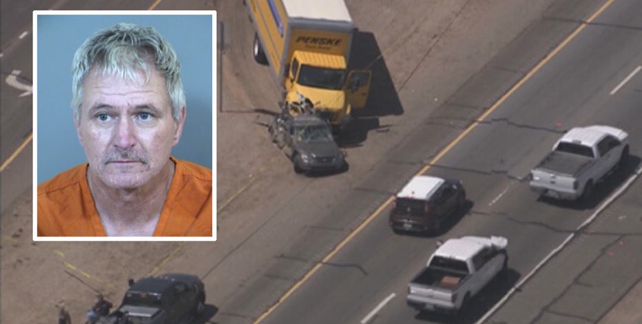 Penske truck driver arrested, accused of manslaughter in Surprise crash on Grand Avenue