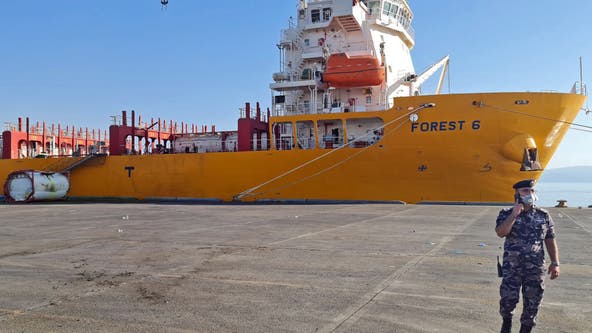 Cloud of toxic yellow gas billows from ship in Jordan port, killing 13 and injuring hundreds