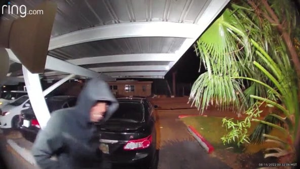 Video shows apparent armed intruder breaking into Tempe apartment