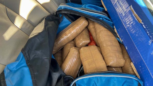 162 pounds of meth seized during traffic stop north of Phoenix; driver arrested