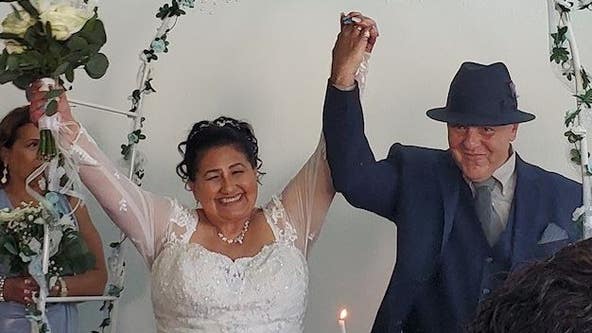Formerly incarcerated California couple weds; bond made stronger over hunger strikes