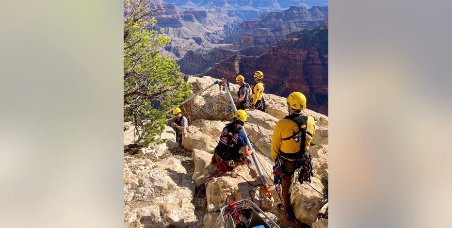 Man found dead in Grand Canyon after falling 200 feet from North Rim