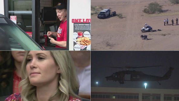 Body found in container by bicyclist, Rob Schneider works at Phoenix drive-thru: this week's top stories